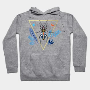 Tiger Beetle Art Hoodie